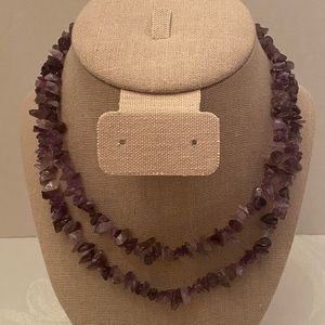 Natural Amethyst Necklace